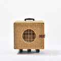 สายการบินได้รับการอนุมัติจาก Wheels Puppy Cats Carrier Case ผู้เดินเล่นเข็นเด็กรถเข็นเด็กสัตว์เลี้ยงแมวกระเป๋าเดินทาง
